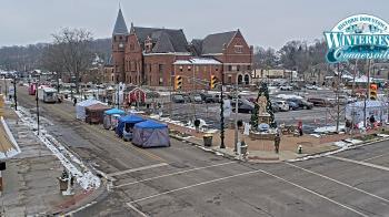Weather camera view of City of Connersville.