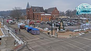 Weather camera view of City of Connersville.