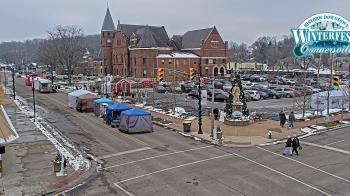 Weather camera view of City of Connersville.