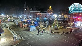 Weather camera view of City of Connersville.