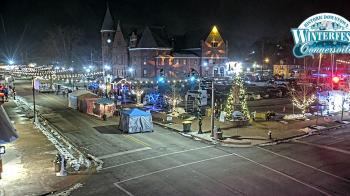 Weather camera view of City of Connersville.