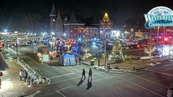 Weather camera view of City of Connersville.