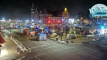 Weather camera view of City of Connersville.