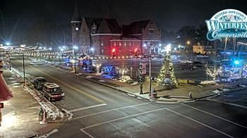 Weather camera view of City of Connersville.