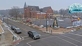 Weather camera view of City of Connersville.