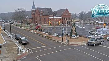 Weather camera view of City of Connersville.
