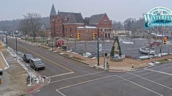 Weather camera view of City of Connersville.