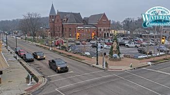 Weather camera view of City of Connersville.