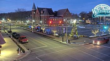 Weather camera view of City of Connersville.