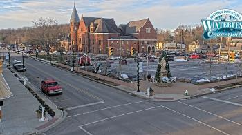 Weather camera view of City of Connersville.