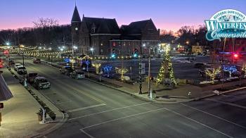 Weather camera view of City of Connersville.