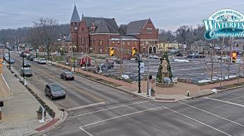Weather camera view of City of Connersville.