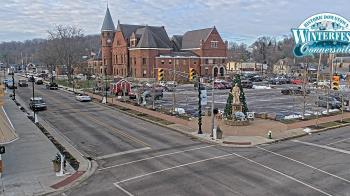 Weather camera view of City of Connersville.