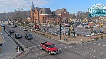 Weather camera view of City of Connersville.