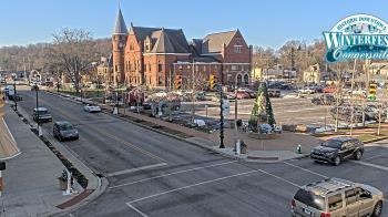 Weather camera view of City of Connersville.