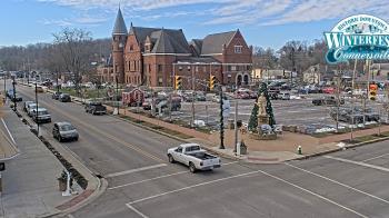 Weather camera view of City of Connersville.