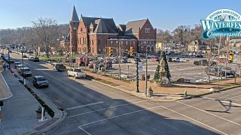 Weather camera view of City of Connersville.