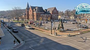 Weather camera view of City of Connersville.