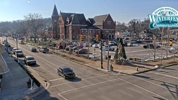 Weather camera view of City of Connersville.