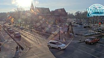 Weather camera view of City of Connersville.