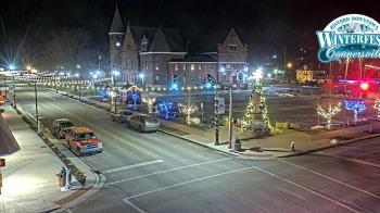 Weather camera view of City of Connersville.