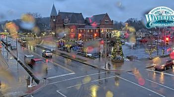 Weather camera view of City of Connersville.