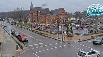 Weather camera view of City of Connersville.