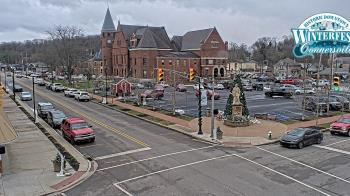 Weather camera view of City of Connersville.