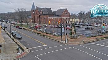 Weather camera view of City of Connersville.