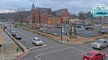 Weather camera view of City of Connersville.