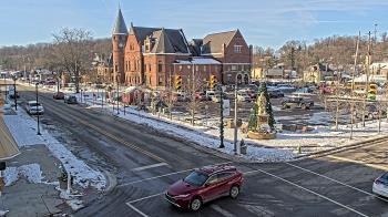 Weather camera view of City of Connersville.