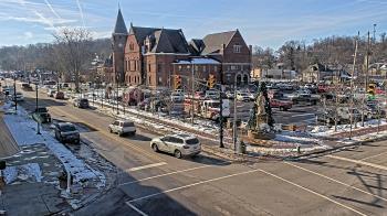 Weather camera view of City of Connersville.
