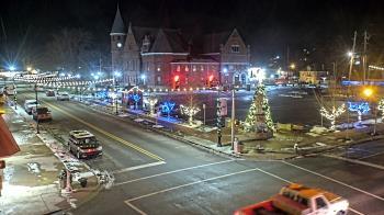 Weather camera view of City of Connersville.