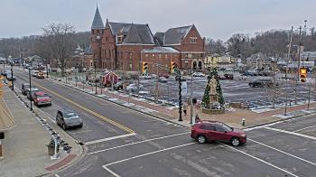 Weather camera view of City of Connersville.