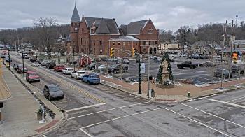Weather camera view of City of Connersville.