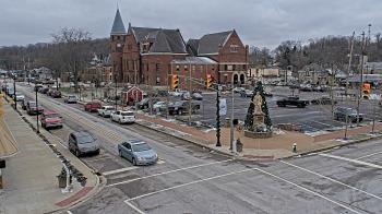 Weather camera view of City of Connersville.