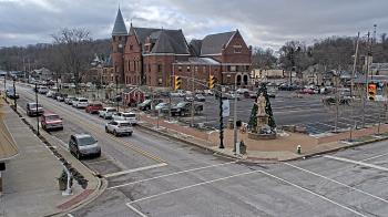 Weather camera view of City of Connersville.