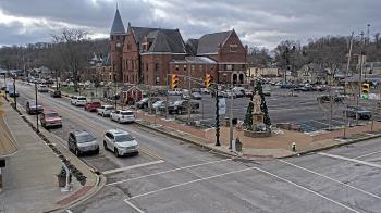 Weather camera view of City of Connersville.