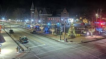 Weather camera view of City of Connersville.