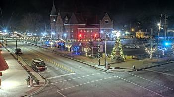 Weather camera view of City of Connersville.
