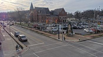 Weather camera view of City of Connersville.