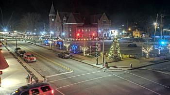 Weather camera view of City of Connersville.