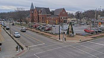 Weather camera view of City of Connersville.