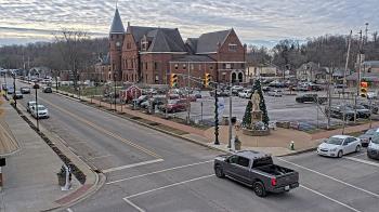 Weather camera view of City of Connersville.