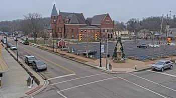 Weather camera view of City of Connersville.