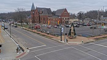 Weather camera view of City of Connersville.