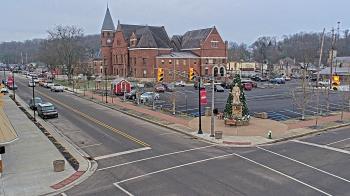 Weather camera view of City of Connersville.