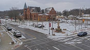 Weather camera view of City of Connersville.