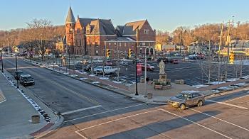 Weather camera view of City of Connersville.