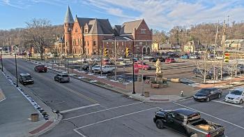 Weather camera view of City of Connersville.